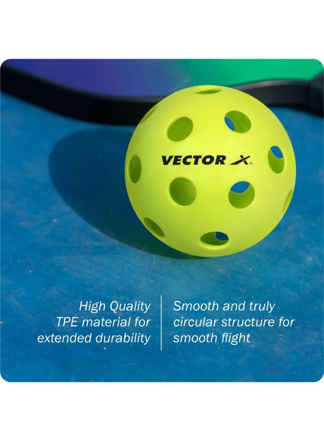 Vector X Pickle Ball (Pack of 6) - 26-Hole - Image 2
